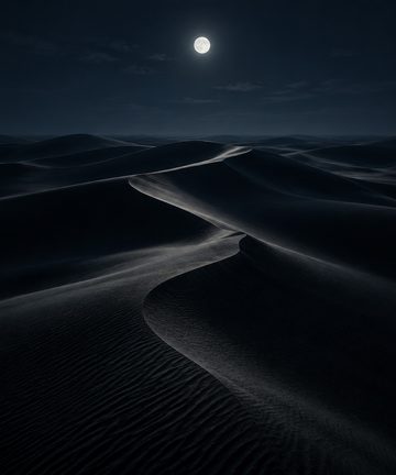 iPhone Duo wallpaper — Black Dunes