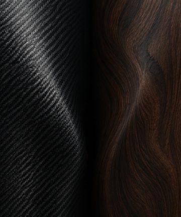 iPhone Duo wallpaper — Carbon & Walnut