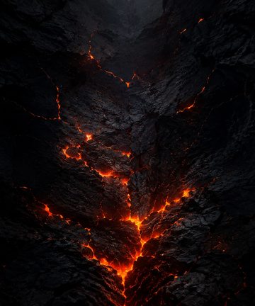 iPhone Duo wallpaper — Lava Veins