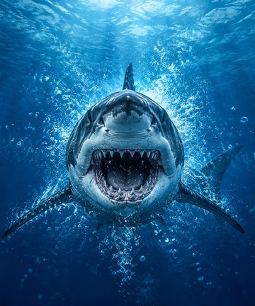 iPhone Duo wallpaper — Shark Breakout